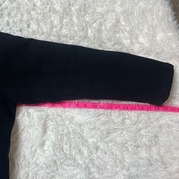 Levis Vintage Trucker Jacket Fleece Men Large Black Mock Neck Full Zip Snap Butt - Picture 11 of 13